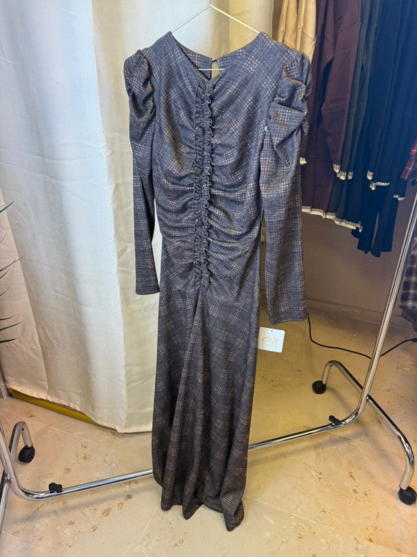 Vestido de Cuadros Ajustado