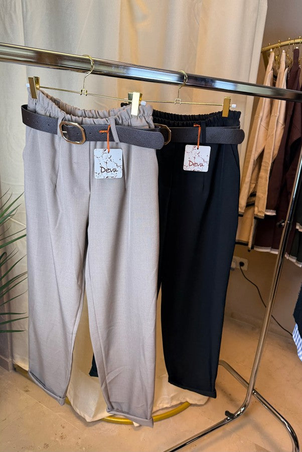 Pantalón Pinza con Cinturón